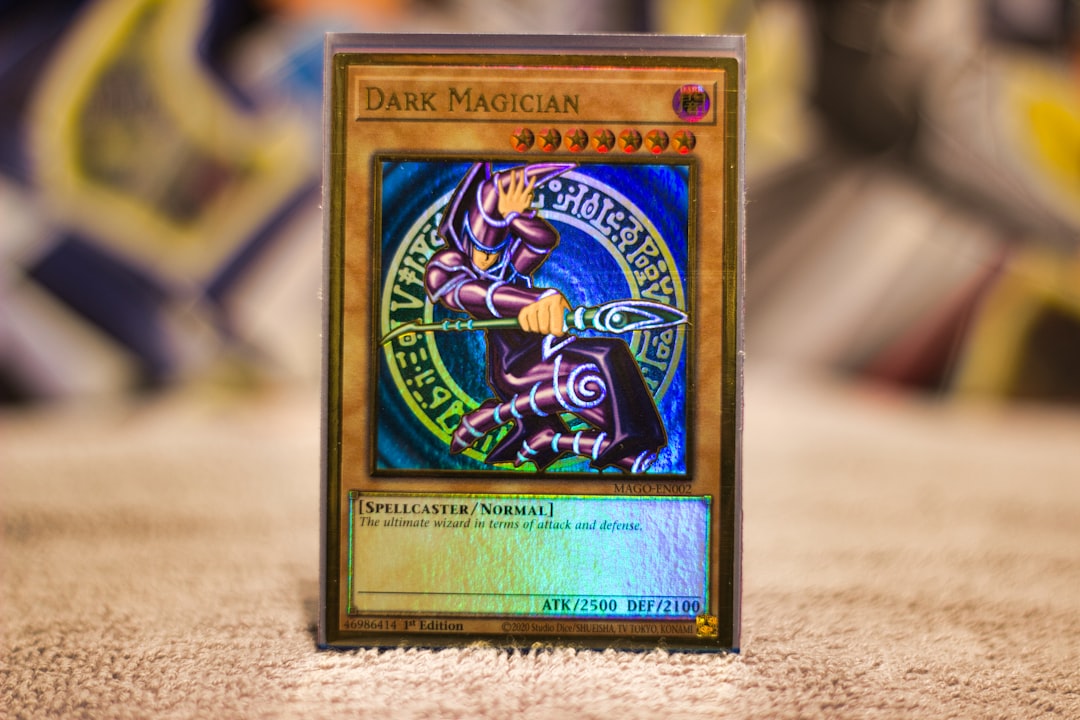 Dark Magician yugioh card from the Maximum Gold booster packs